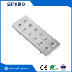 Durable Numeric Waterproof Industrial Keypad