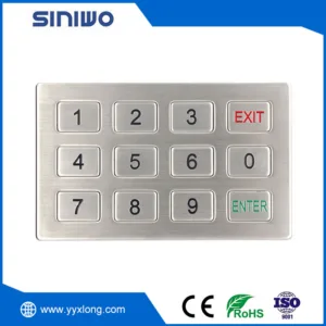 Industrial Cabinet Lock Keypad