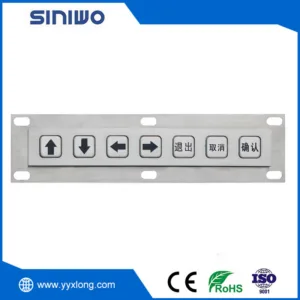 Double Side PCB with Golden Finger IP65 Keypad